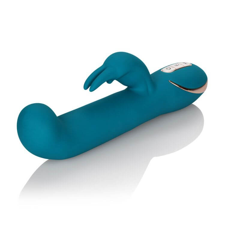 California Exotic Novelties Premium Jack Rabbit Signature Silicone Rocking G Rabbit Vibrator at $89.99