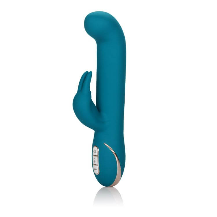 California Exotic Novelties Premium Jack Rabbit Signature Silicone Rocking G Rabbit Vibrator at $89.99