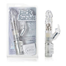 California Exotic Novelties Waterproof Jack Rabbit Clear Vibrator at $49.99