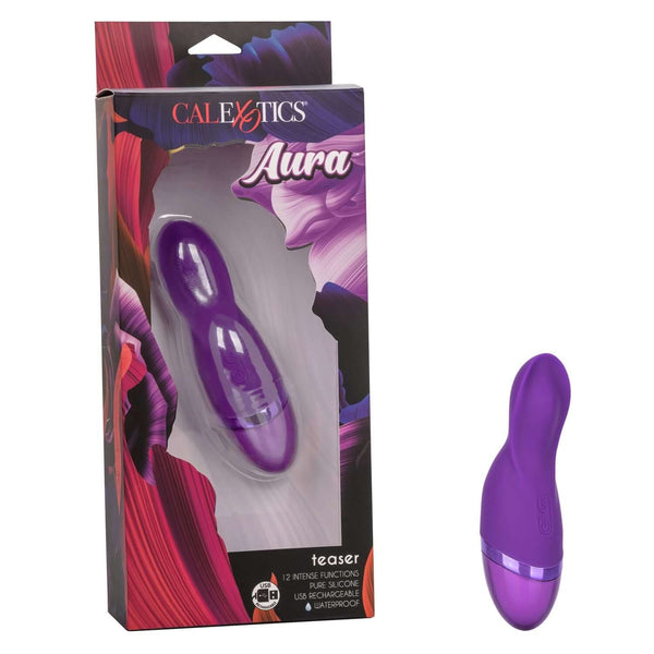 California Exotic Novelties Aura Teaser Mini Massager Purple Vibrator at $34.99