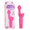 California Exotic Novelties Silicone Butterfly Kiss Pink Vibrator at $23.99