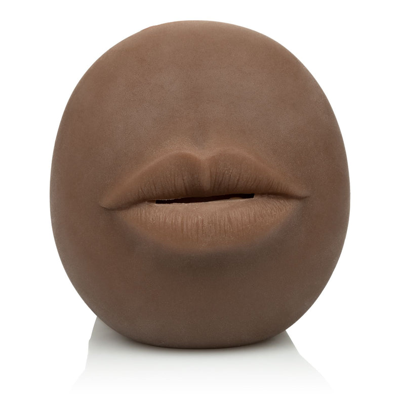 California Exotic Novelties Stroke It Mouth Stroker Brown at $24.99
