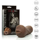 California Exotic Novelties Stroke It Mouth Stroker Brown at $24.99