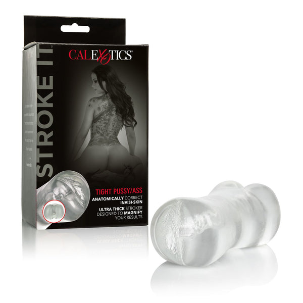California Exotic Novelties Stroke It Tight Pussy Ass Clear at $24.99