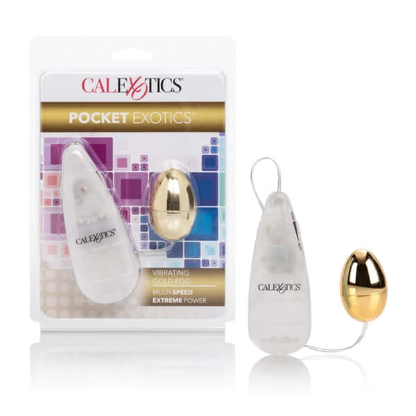 California Exotic Novelties Pocket Exotics Vibrating Gold Egg at $7.99