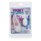 Pocket Exotics Ivory Vibrating Egg in packaging - versatile, compact, and powerful sex toy requiring 2 AA batteries.