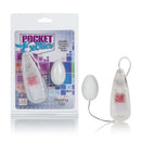 Pocket Exotics Ivory Multi-Speed Vibrating Egg with Packaging