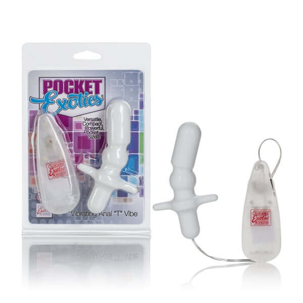 California Exotic Novelties Pocket Exotics Ivory Anal-T Vibe Ivory at $6.99