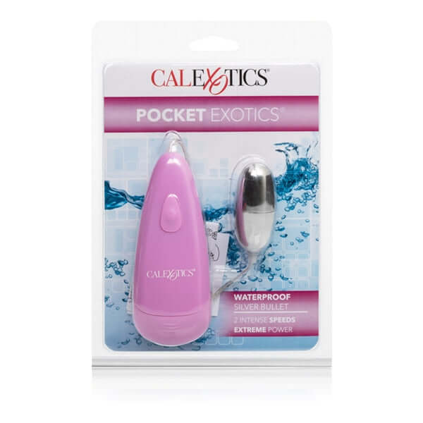 California Exotic Novelties Pocket Exotics Waterproof Silver Bullet Vibrator at $10.99