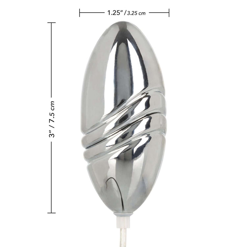 California Exotic Novelties Waterproof Gyrating Bullet Vibrator Blue at $15.99