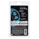 California Exotic Novelties Ultra Soft Dual Ring Black from California Exotic Novelties at $9.99