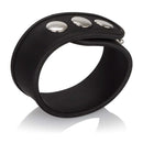 California Exotic Novelties Silicone Tri Snap Erection Ring Black at $7.99