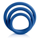 California Exotic Novelties Tri-Rings Blue Set at $5.99