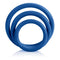 California Exotic Novelties Tri-Rings Blue Set at $5.99