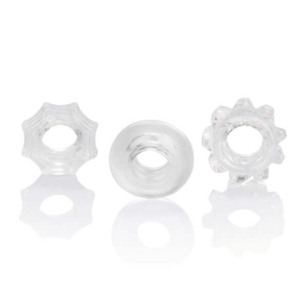 REVERSIBLE RING SET CLEAR-1