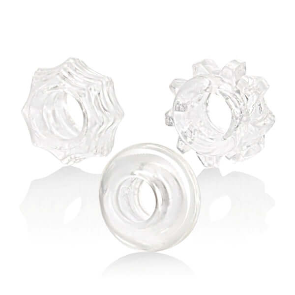 REVERSIBLE RING SET CLEAR-0