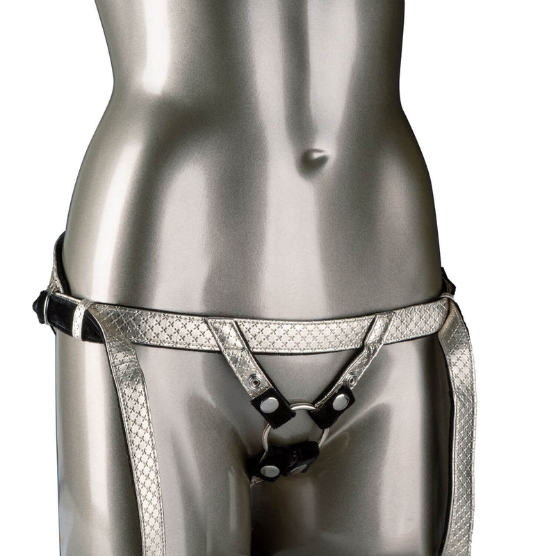California Exotic Novelties Her Royal Harness The Regal Duchess Gold at $39.99