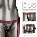 California Exotic Novelties Her Royal Harness The Regal Duchess Red at $39.99
