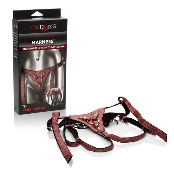 California Exotic Novelties Her Royal Harness The Regal Queen Red from California Exotics at $59.99