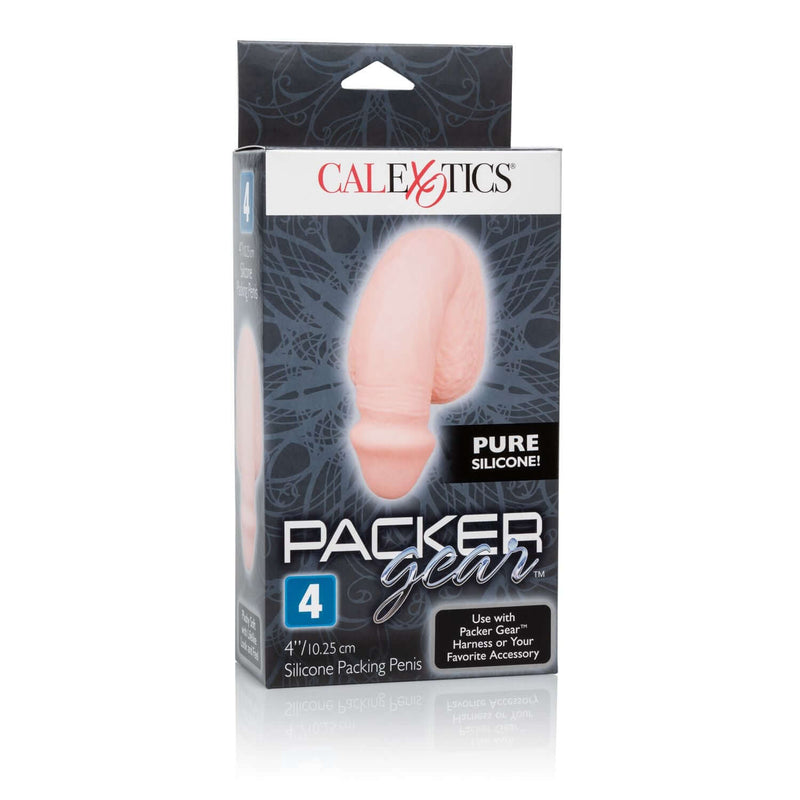 California Exotic Novelties Packer Gear 4 inches Silicone Penis Ivory Beige at $22.99