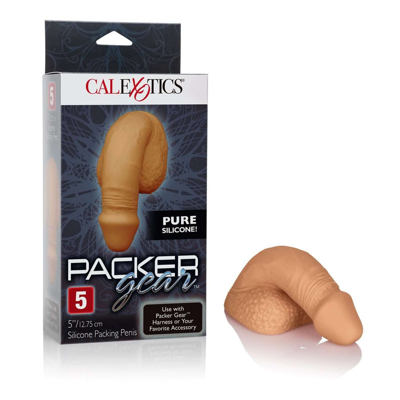 California Exotic Novelties Packer Gear 5 inches Silicone Penis Tan at $24.99