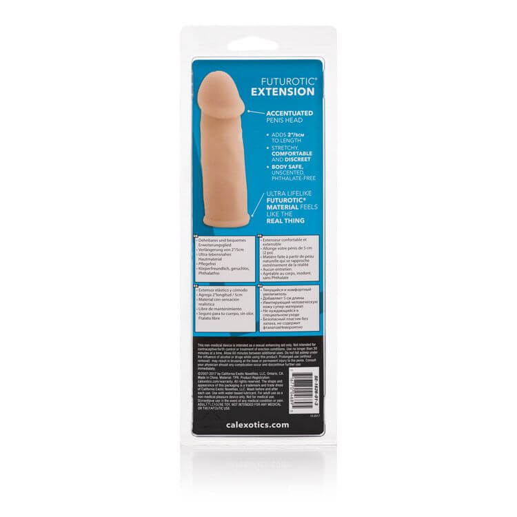 California Exotic Novelties Futurotic Penis Extender Beige at $11.99