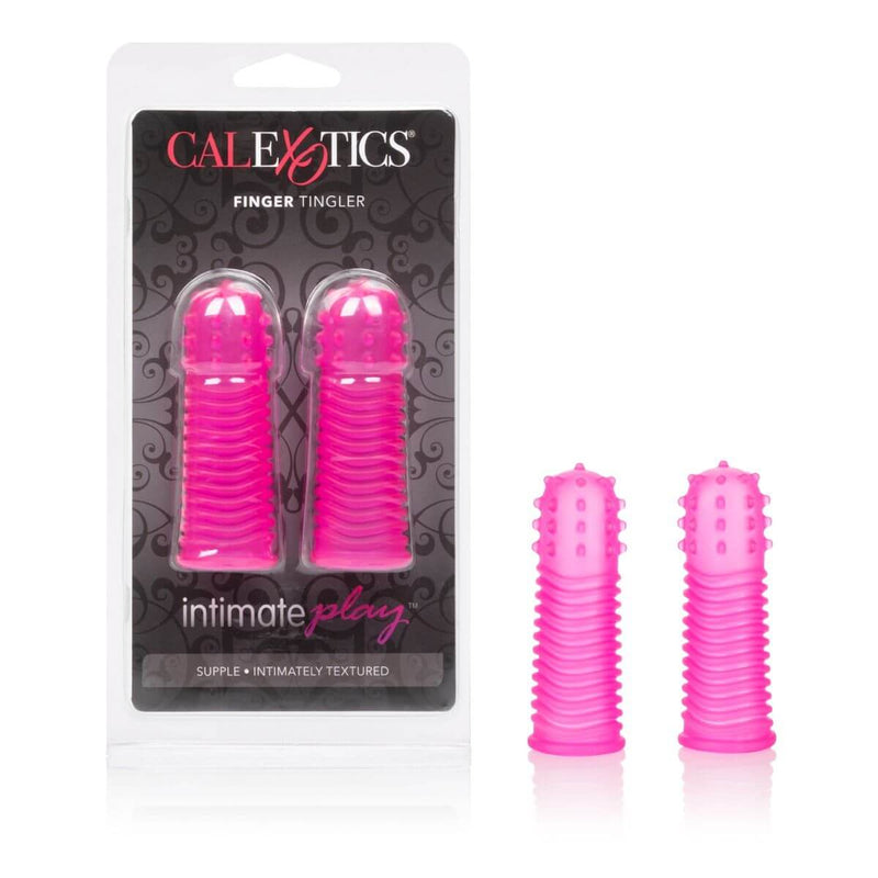 California Exotic Novelties INTIMATE PLAY FINGER TINGLER PINK at $6.99