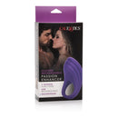 California Exotic Novelties Passion Enhancer Silicone Rechargeable Vibrating Ring Purple at $31.99