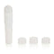 Compact Water Pro Mini Massager with interchangeable caps for versatile pleasure and travel-friendly design.