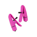 California Exotic Novelties Nipplettes Pink Push Button Nipple Clamps at $19.99