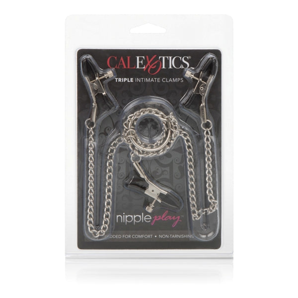 California Exotic Novelties Nipple Play Triple Intimate Clamps at $16.99