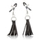 California Exotic Novelties Nipple Play Playful Tassels Nipple Clamps Black at $11.99
