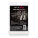 California Exotic Novelties NIPPLE PLAY PLAYFUL TASSELS NIPPLE CLAMPS SILVER at $10.99