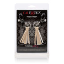 California Exotic Novelties NIPPLE PLAY PLAYFUL TASSELS NIPPLE CLAMPS GOLD at $10.99