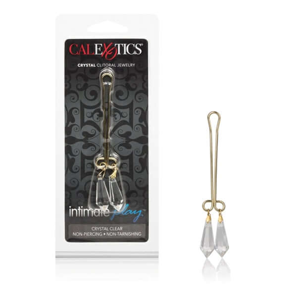 California Exotic Novelties Cleopatra Collection Clitoral Jewelry Crystal Clear at $6.99