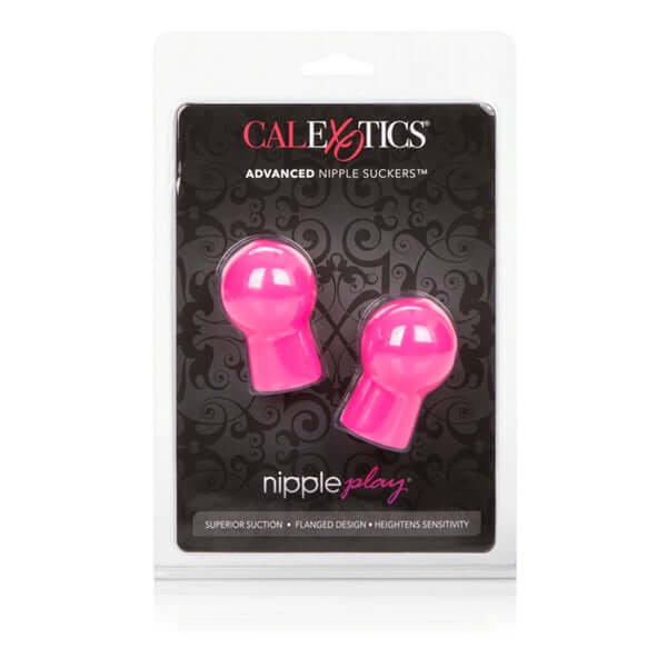 California Exotic Novelties Nipple Play Advanced Nipple Suckers Pink at $8.99