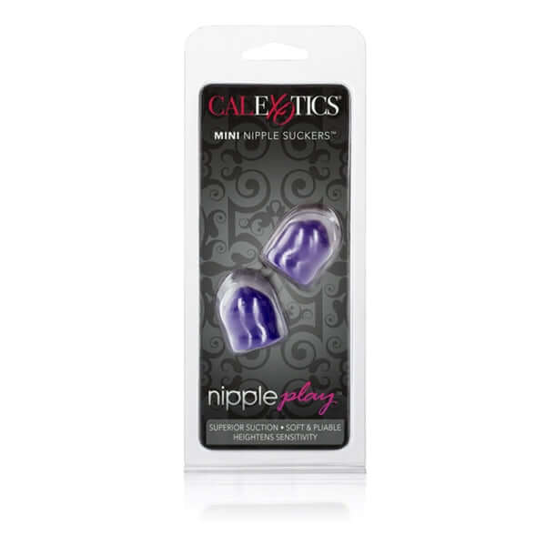 California Exotic Novelties Mini Nipple Suckers Purple at $7.99