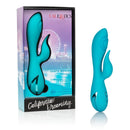 California Exotic Novelties California Dreaming Santa Monica Starlet Blue Rabbit Style Vibrator at $79.99