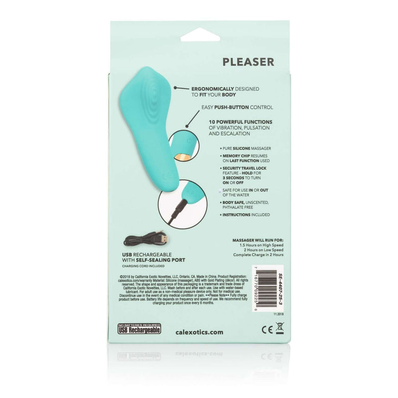 California Exotic Novelties Slay Pleaser Green Vibrator at $29.99
