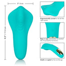 California Exotic Novelties Slay Pleaser Green Vibrator at $29.99