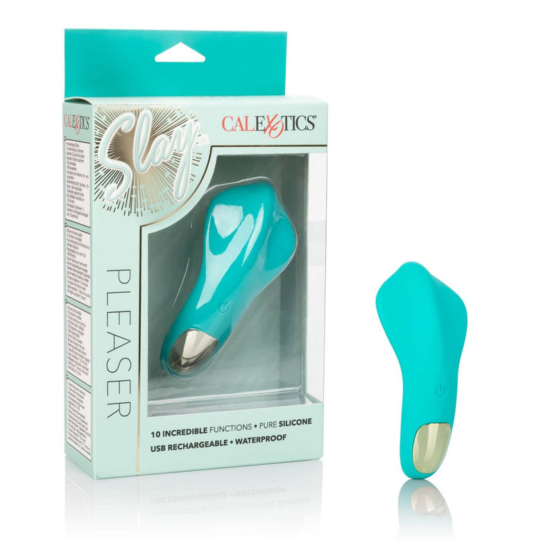 California Exotic Novelties Slay Pleaser Green Vibrator at $29.99