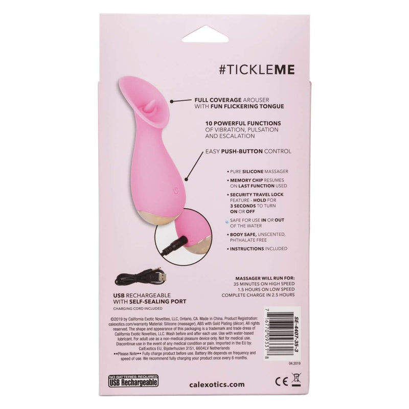 California Exotic Novelties Slay Tickle Me Pink Petite Arouser at $29.99