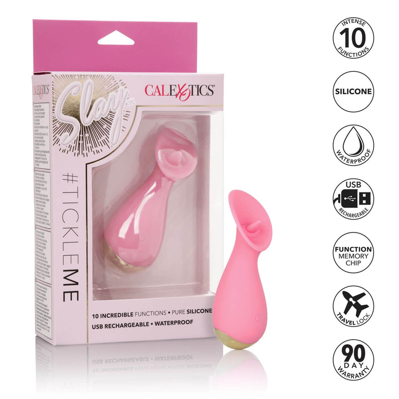 California Exotic Novelties Slay Tickle Me Pink Petite Arouser at $29.99