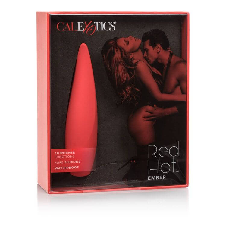 California Exotic Novelties Red Hots Ember Clitoral Flickering Massager at $44.99