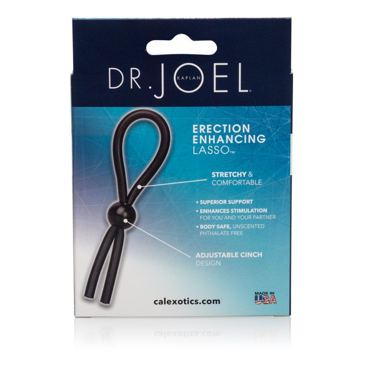 California Exotic Novelties Dr. Joel Kaplan Erection Enhancing Lasso Ring Black at $4.99