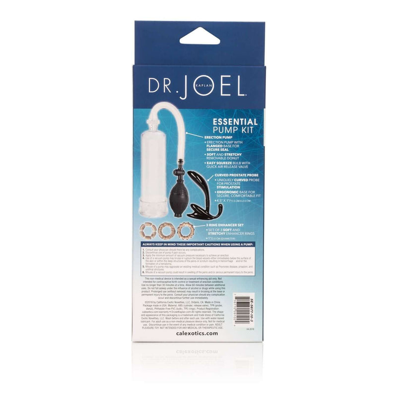 California Exotic Novelties Dr Joel Kaplan Essential Pump Kit at $24.99