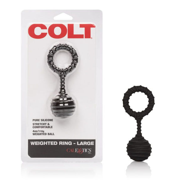California Exotic Novelties Colt Weighted Ring Large at $9.99