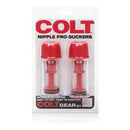 California Exotic Novelties Colt Nipple Pro Suckers Red at $13.99