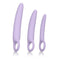 California Exotic Novelties Dr. Laura Berman Alena Set of 3 Silicone Dilators Purple at $25.99