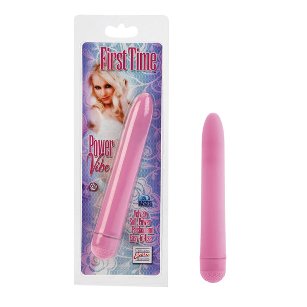 California Exotic Novelties First Time Power Vibe Pink at $10.99